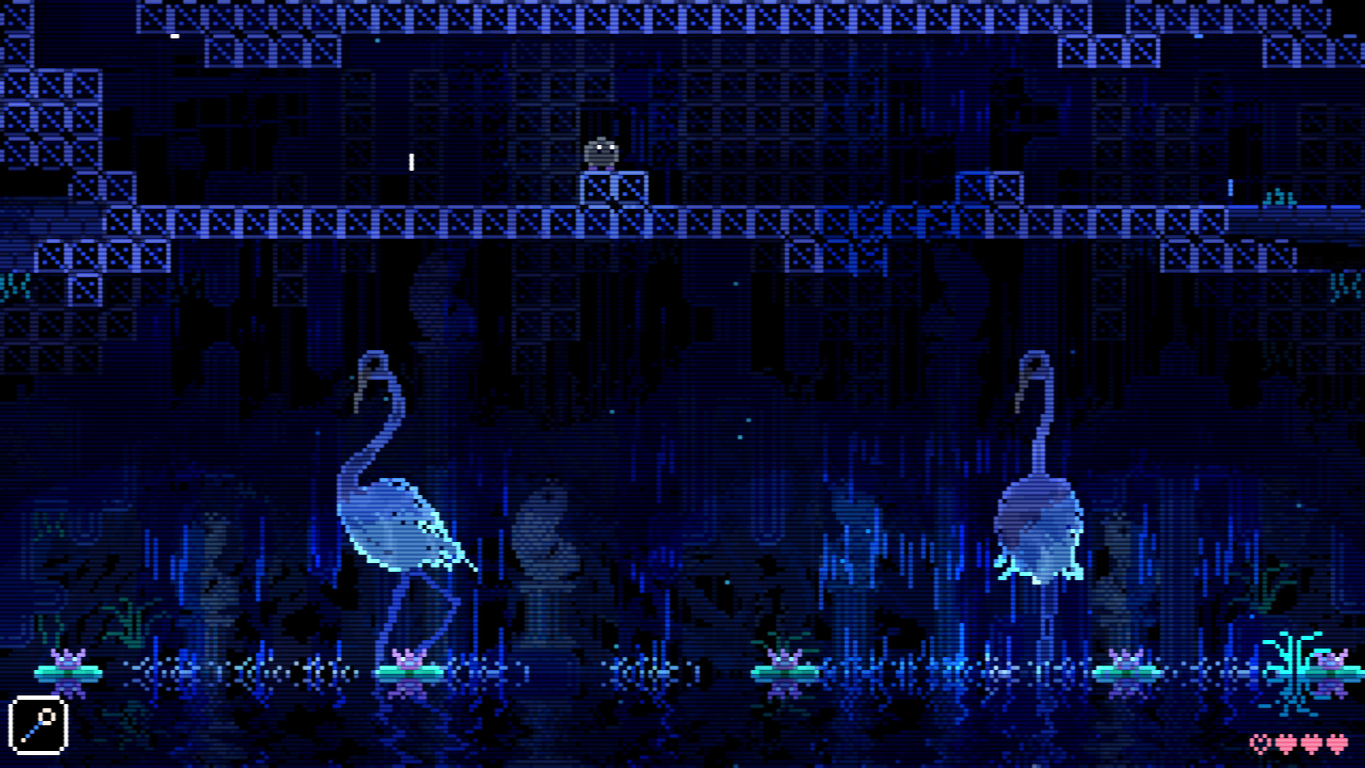 Gameplay de Animal Well: puzzle en el pozo