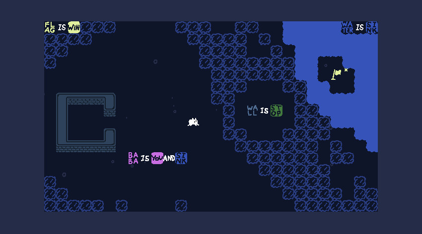 Gameplay de Baba Is You