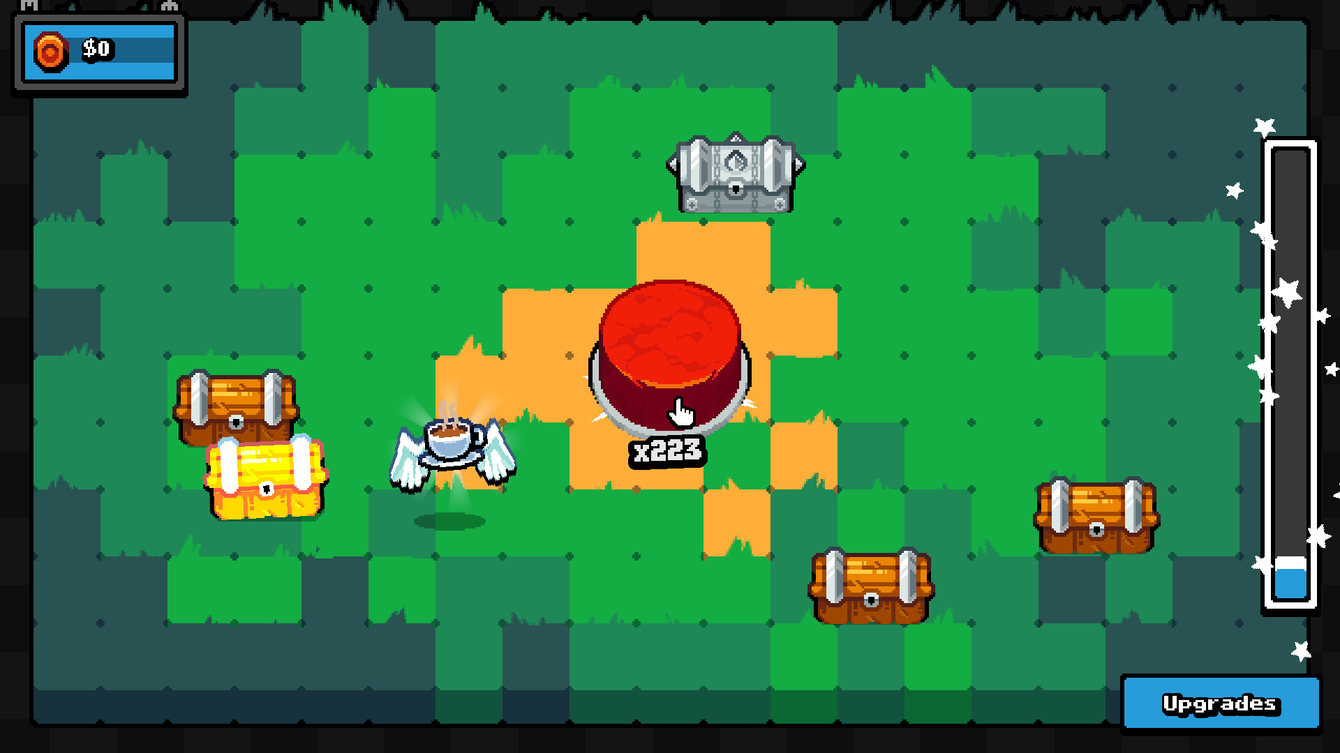 Gameplay de Click the Button