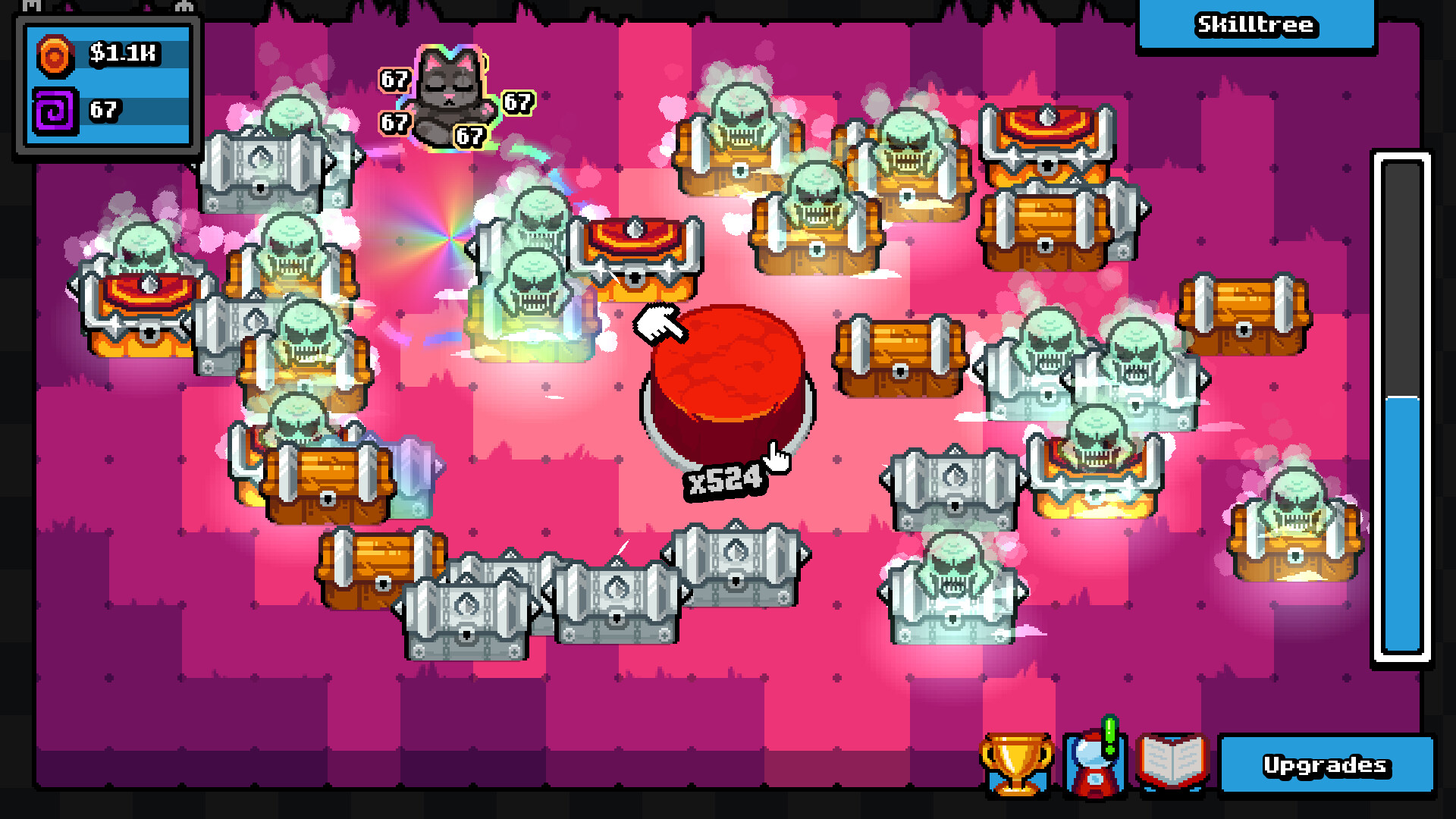 Gameplay de Click the Button