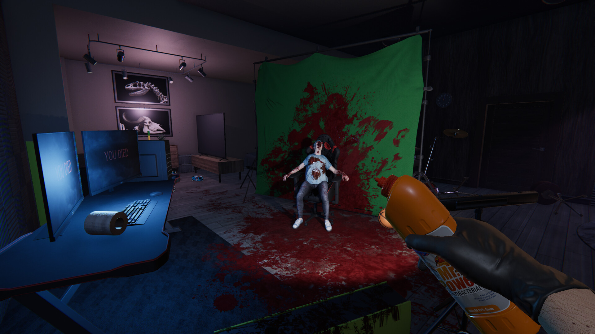 Gameplay de Crime Scene Cleaner
