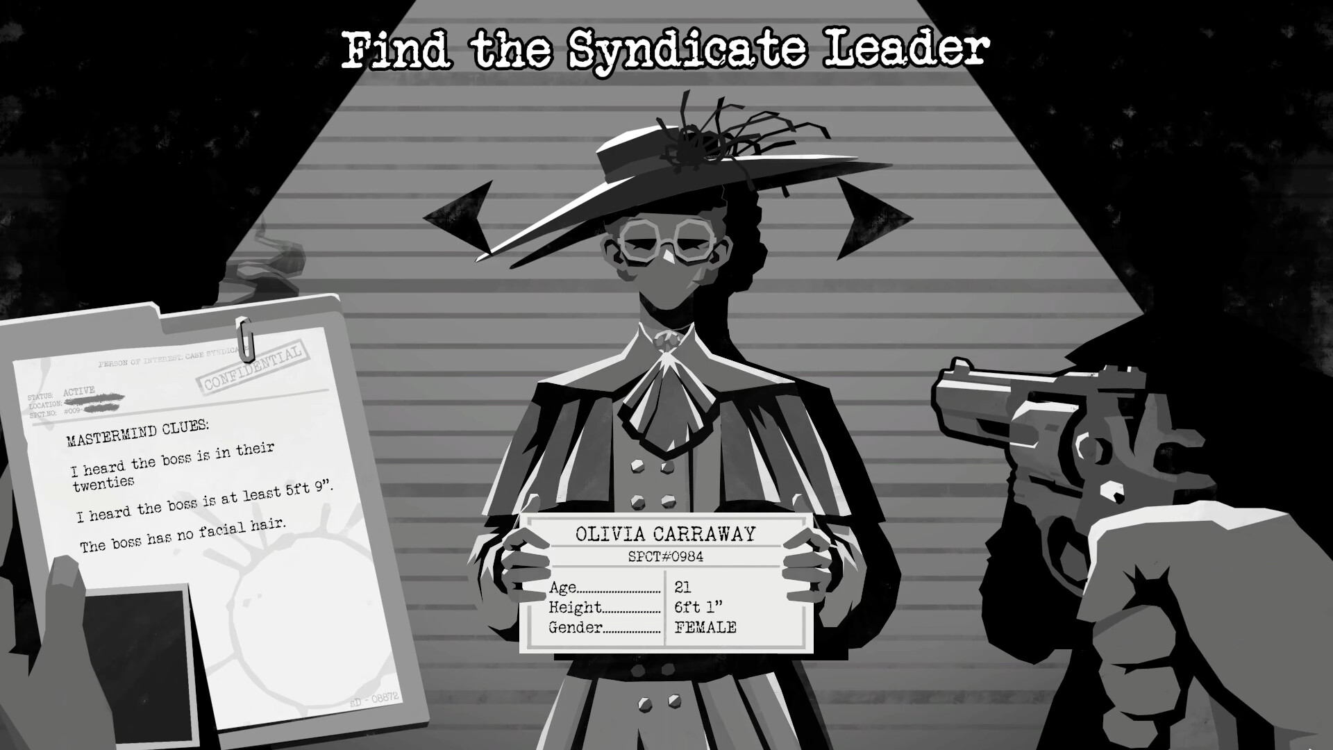 Gameplay de Dupery: A Game of Solo Deduction