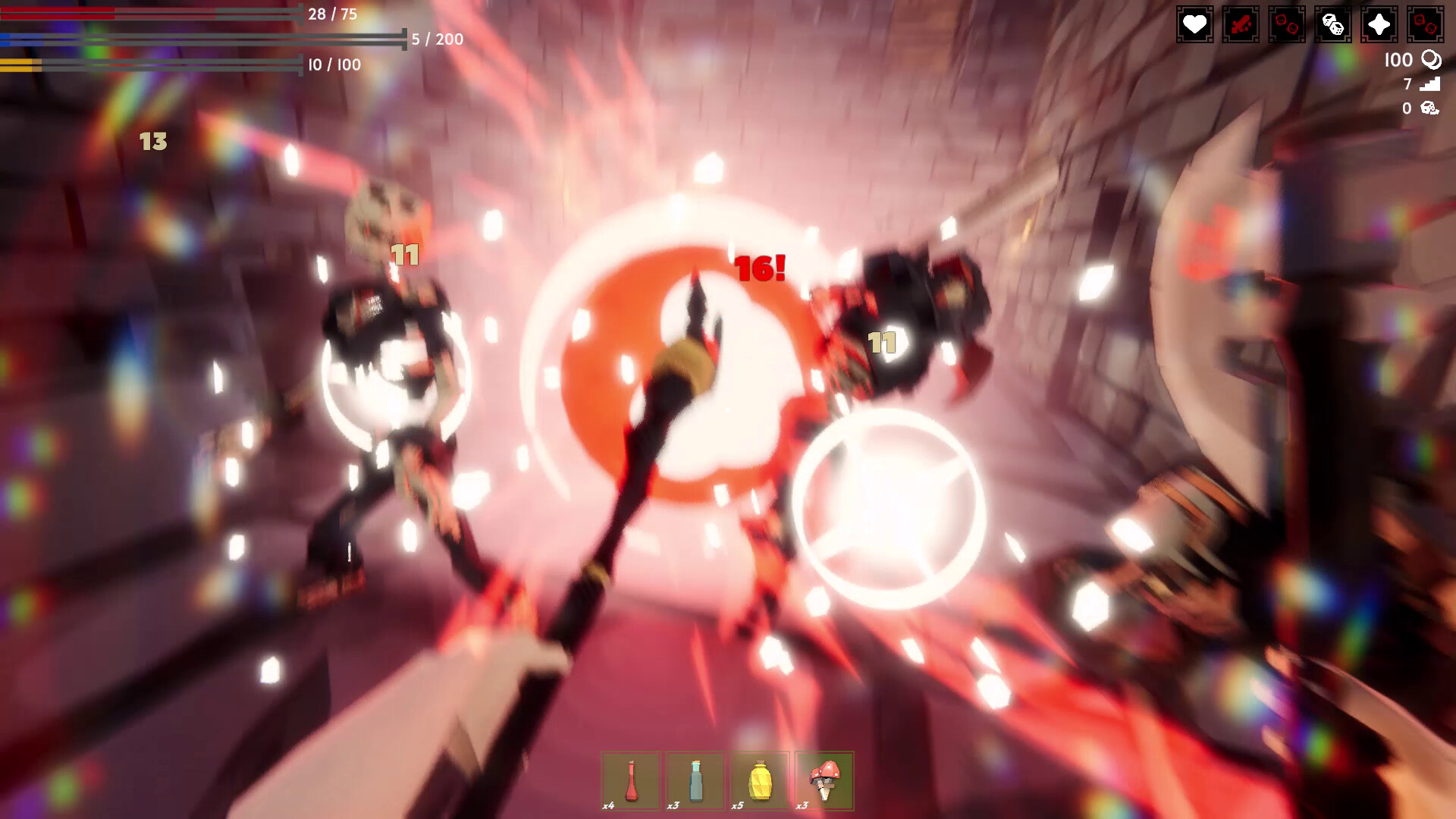 Gameplay de Fell & Sell