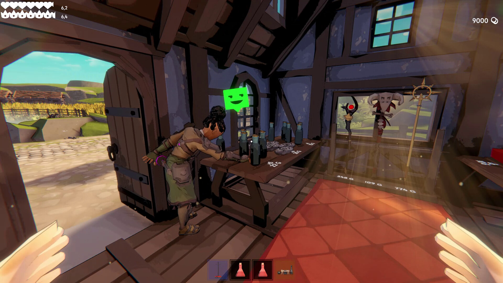 Gameplay de Fell & Sell
