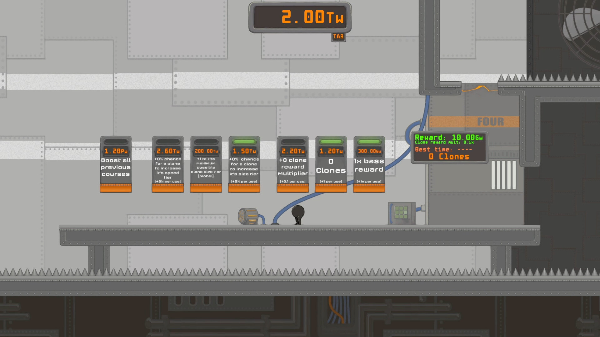 Gameplay de IGTAP: an Incremental Game That's Also a Platformer