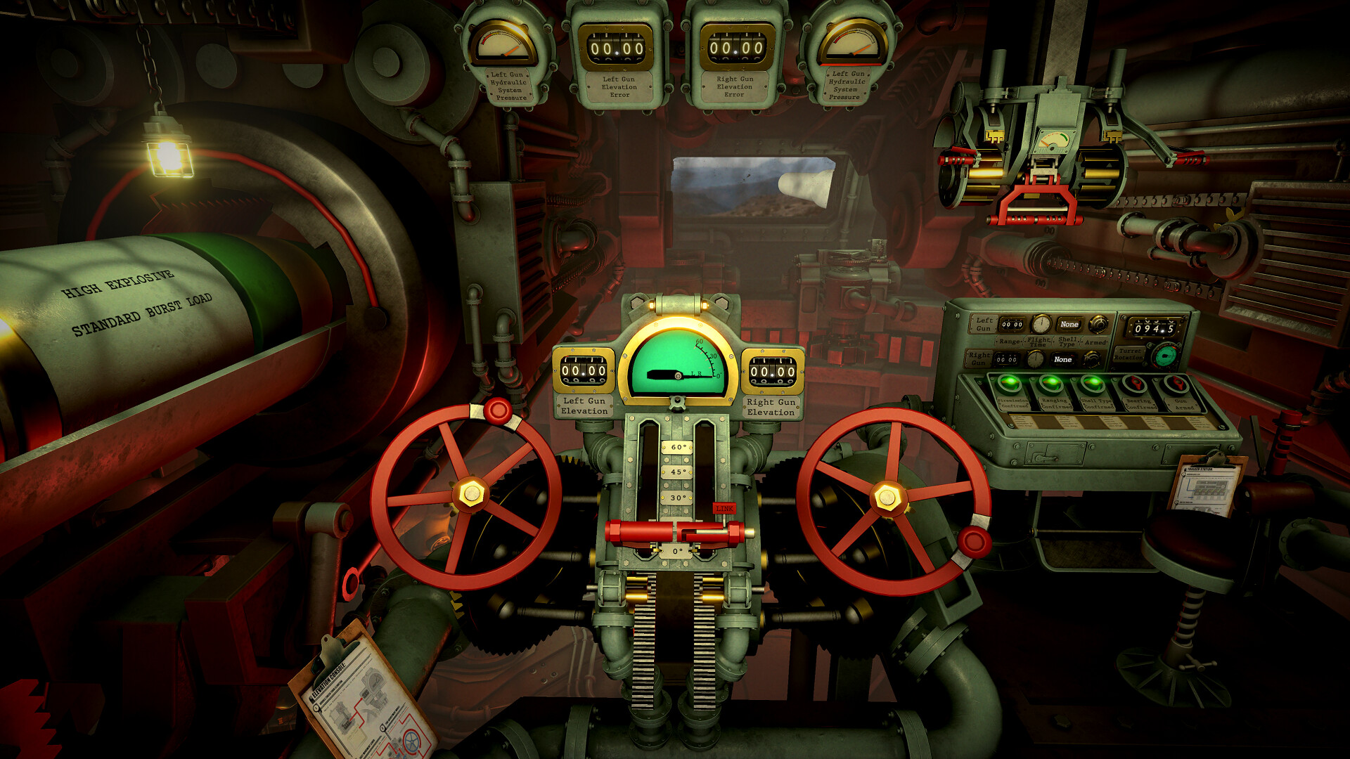 Gameplay de IRON NEST: Heavy Turret Simulator