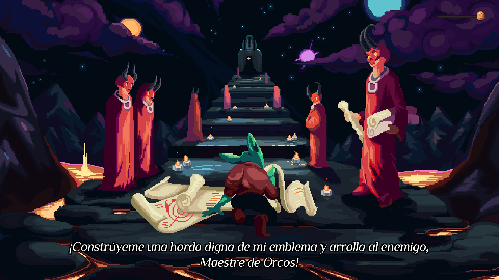 Gameplay de Orc Incremental