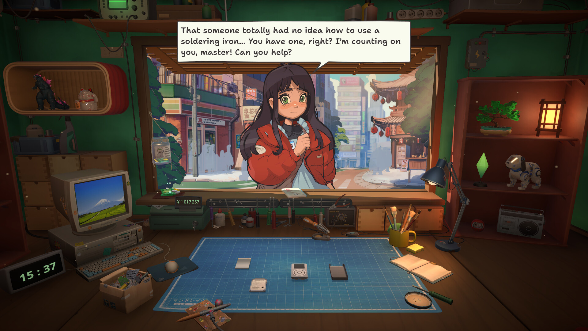 Gameplay de ReStory: Chill Electronics Repairs