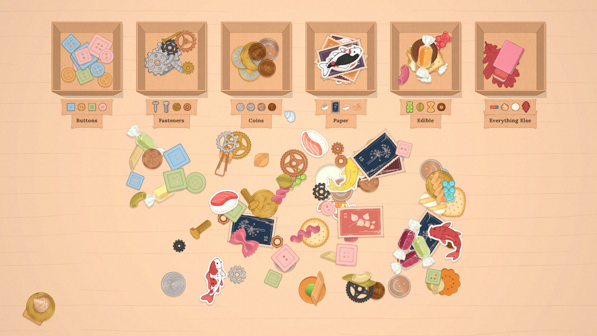 Gameplay de The Sorting Bureau